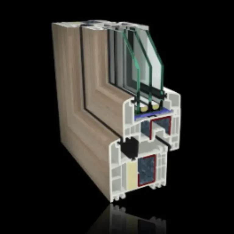 Ventana de PVC de seguridad Premium